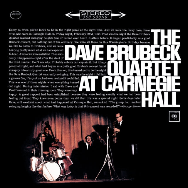 Dave Brubeck - At Carnegie Hall - CD