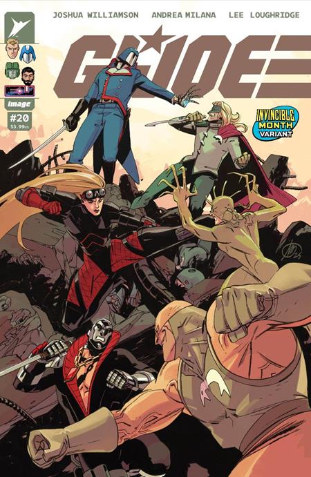 Gi Joe #20 F Tom Reilly Invincible Team-Up (03/18/2026) Image