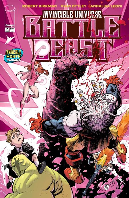 Invincible Universe Battle Beast #7 H Ryan Ottley Team-Up (03/18/2026) Image
