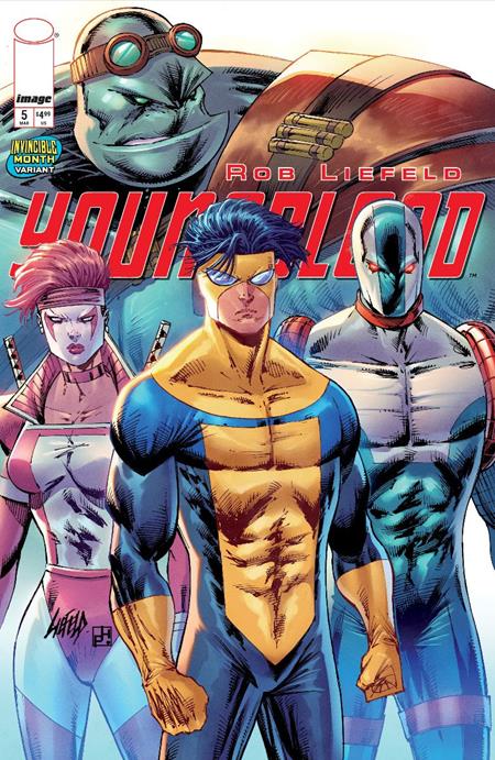 Youngblood #5 E Rob Liefeld Invincible Team-Up (04/22/2026) Image