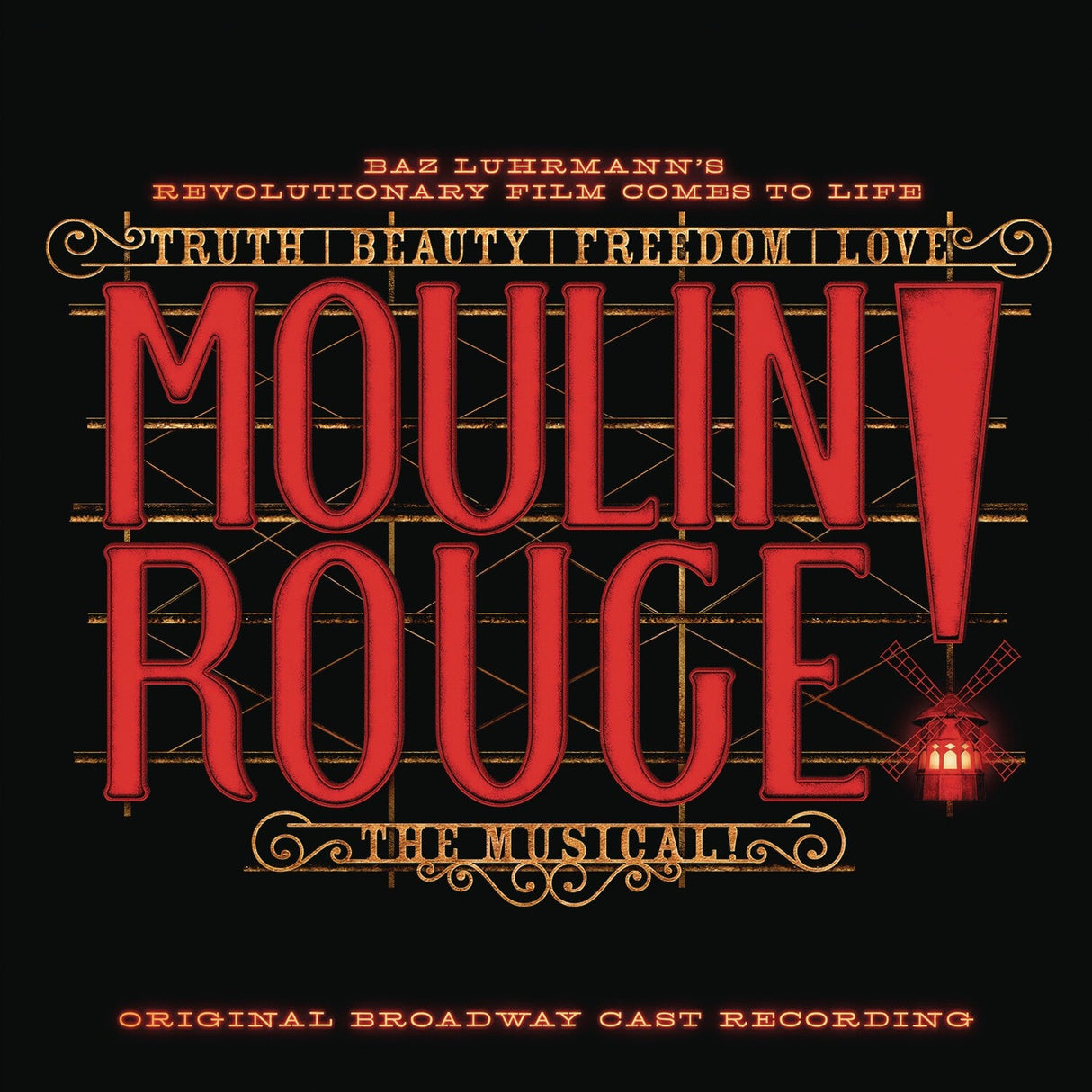 Moulin Rouge! The Musical (Original Broadway Cast Recording) (2LP/150G/Red Opaque Vinyl/Dl Insert)
