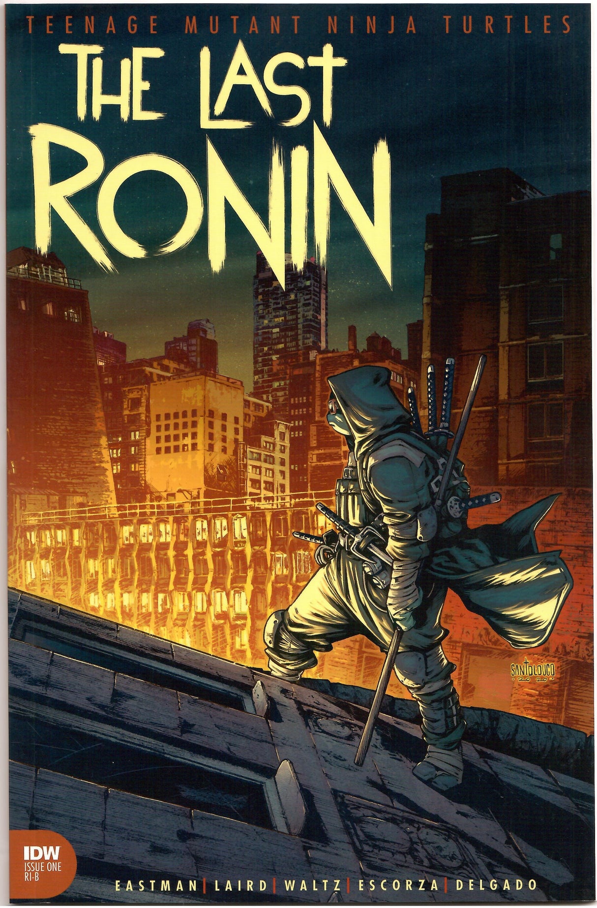 TMNT The Last Ronin #1 (Of 5) 1:25 Mateus Santolouco Variant Teenage Mutant Ninja Turtles (10/28/2020) IDW