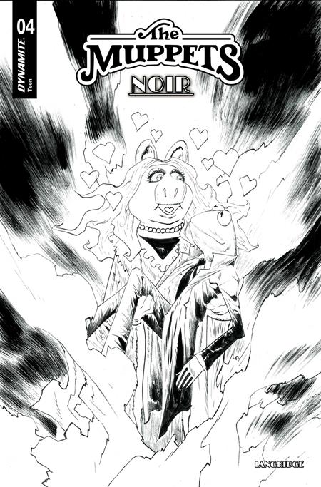 Muppets Noir #4 D 1:10 Jae Lee Line Art Variant (06/10/2026) Dynamite