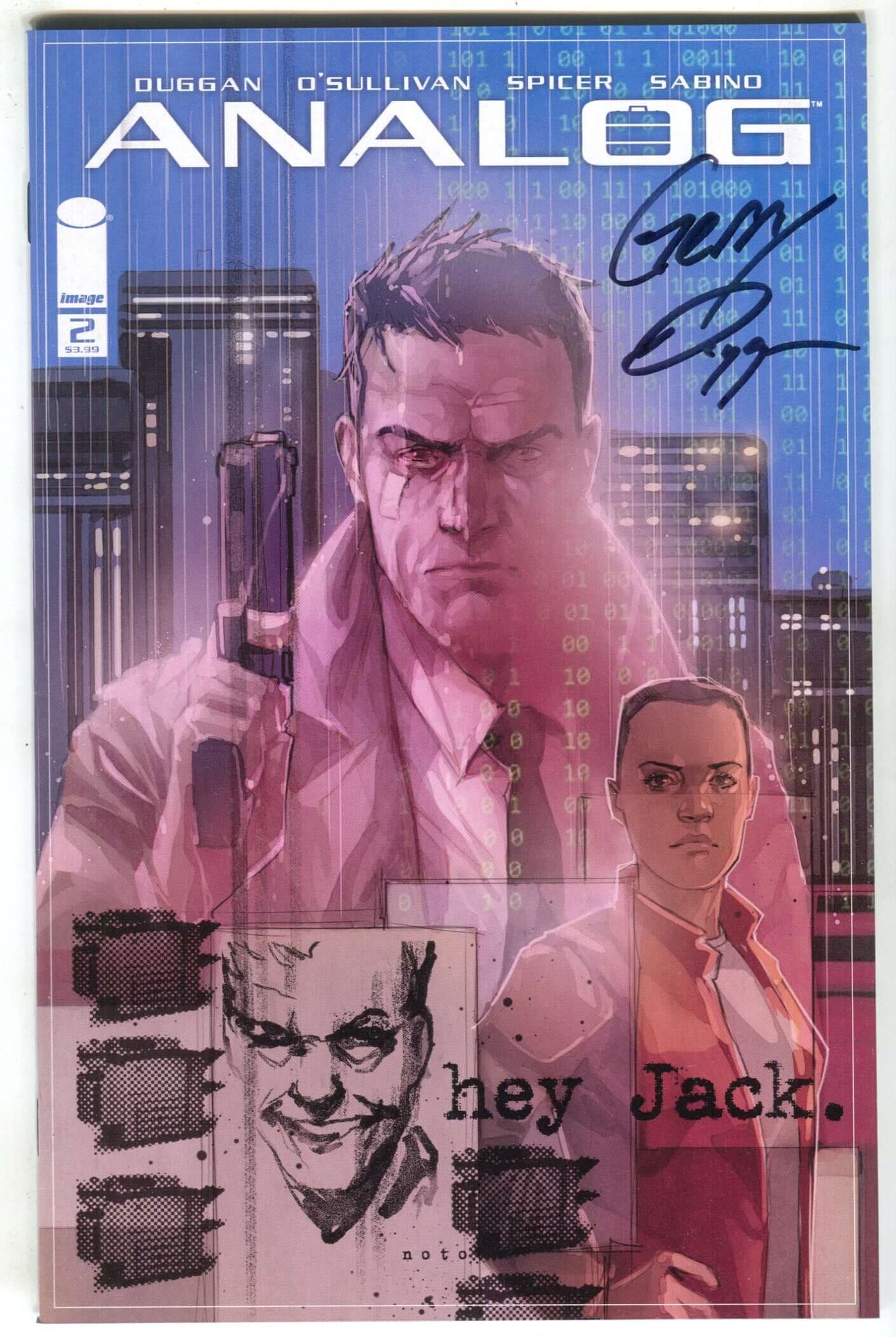 Analog 2 B Image Phil Noto Variant Signed Gerry Duggan