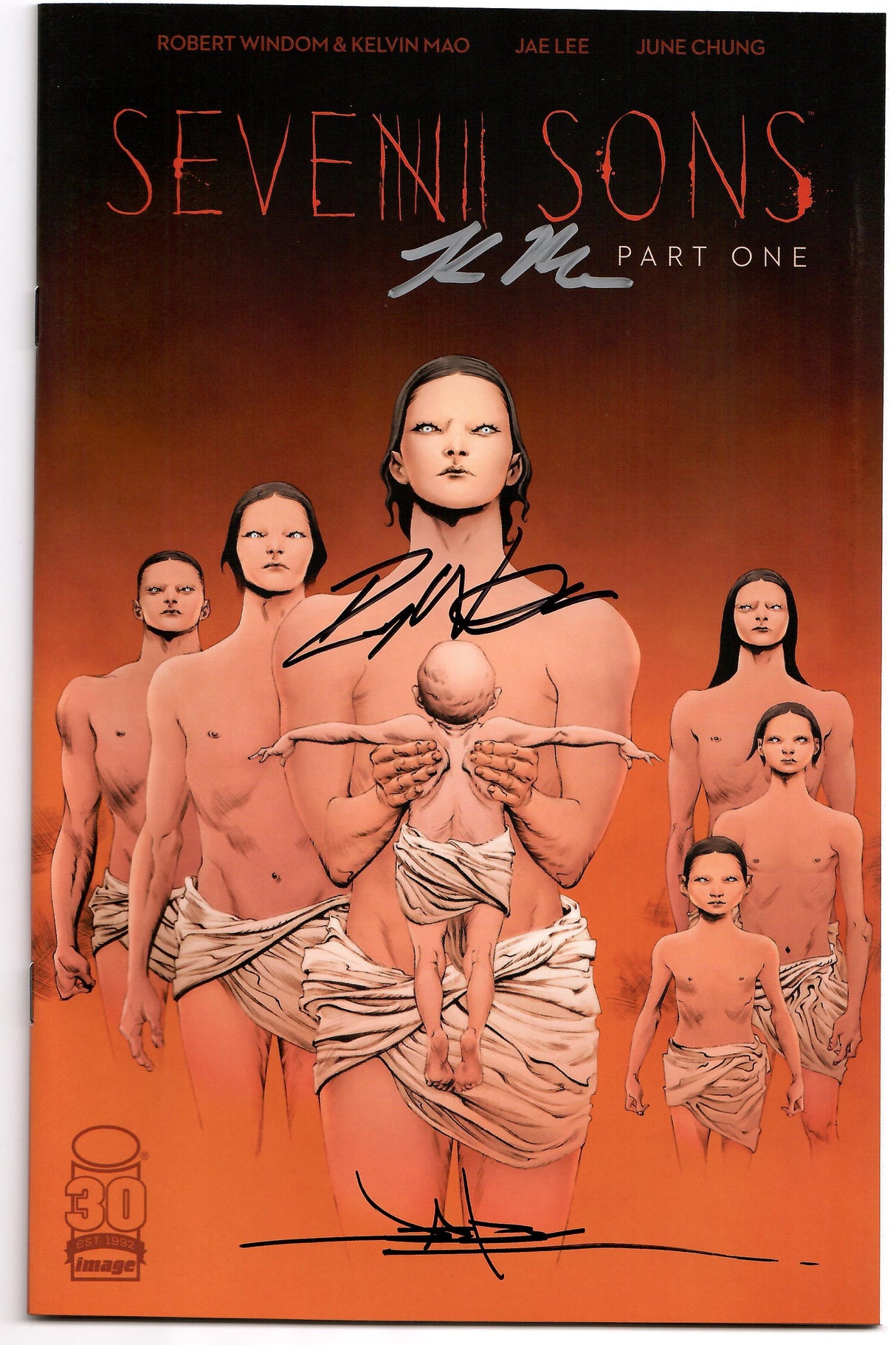 Seven Sons #1 (Of 7) A SIGNED 3x Jae Lee Robert Windom Kelvin Mao (Mr) (06/15/2022) Image
