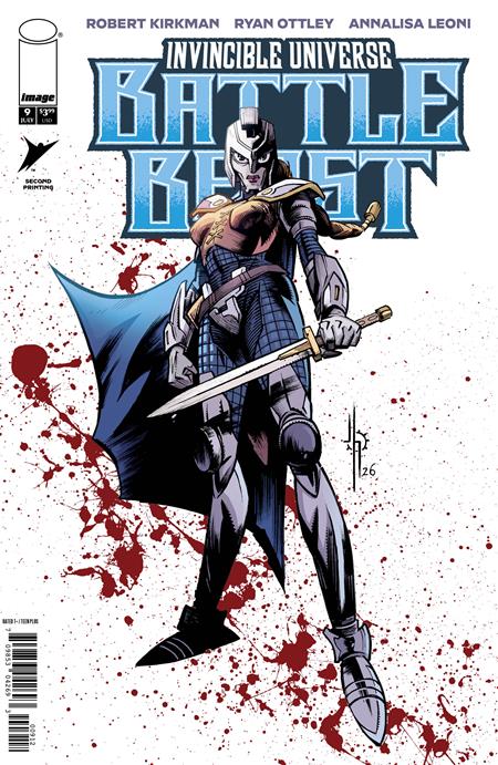 Invincible Universe Battle Beast #9 2nd Print Jason Howard (07/15/2026) Image