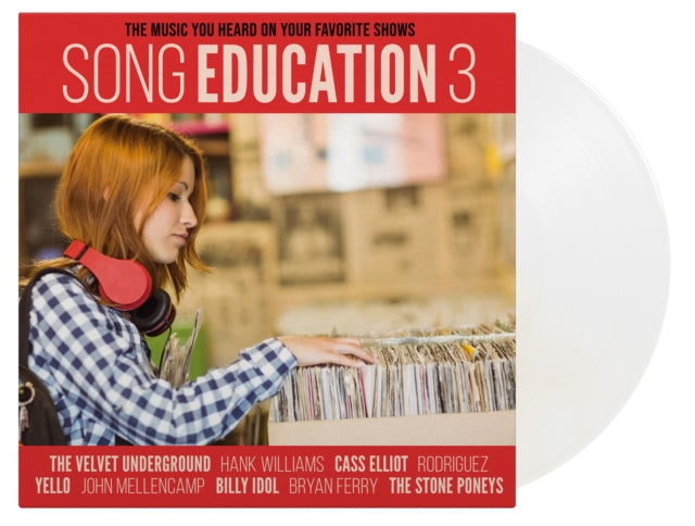 Song Education 3 (The Music You Heard On Your Favorite Shows) (Solid White LP Vinyl/180G)