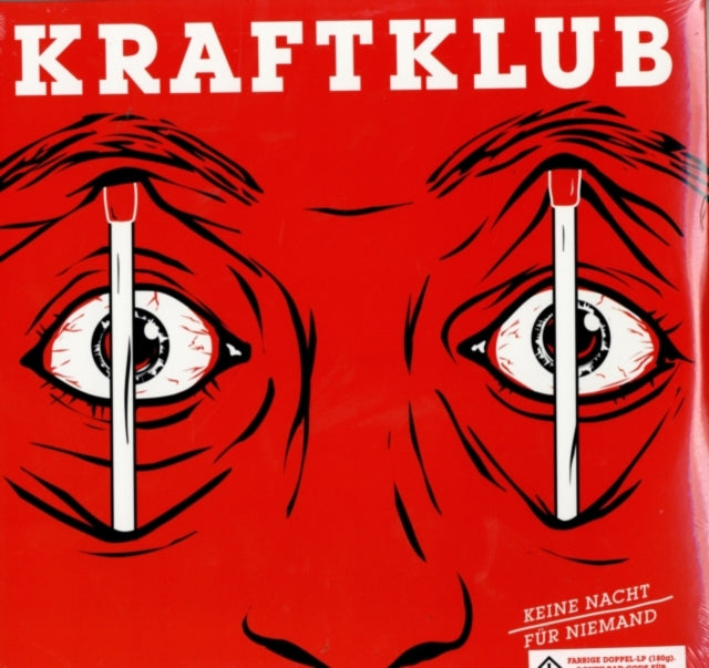 Kraftklub - Keine Nacht Fuer Niema (Dl Card) - LP Vinyl