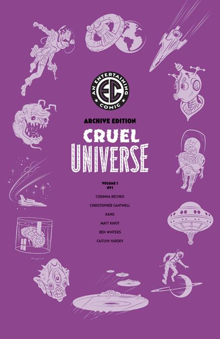 Ec Cruel Universe #1 H 1:50 Rian Hughes Variant (08/07/2024) Oni