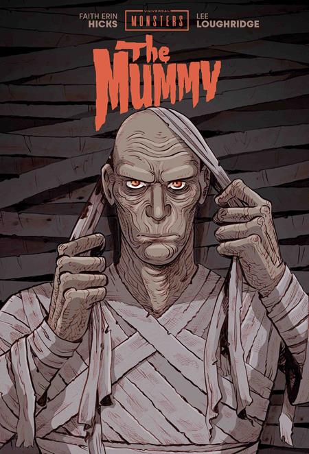Universal Monsters The Mummy Hc SIGNED Faith Erin Hicks (10/29/2025) Image