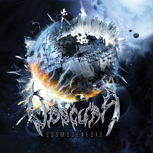 Obscura - Cosmogenesis (Orange, Silver & Royal Blue Merge W/ Orange Krush, Silver & Royal Blue Splatter LP Vinyl)