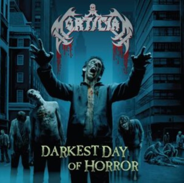 Darkest Day Of Horror (Sea Blue With Splatter LP Vinyl)