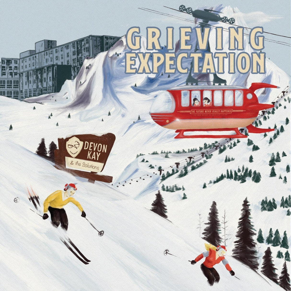 Grieving Expectation (Half Clear/Half White W/ Silver Splatter LP Vinyl) (I)