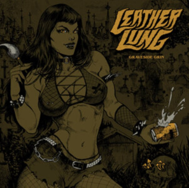 Leather Lung - Graveside Grin (Solid Yellow LP Vinyl)