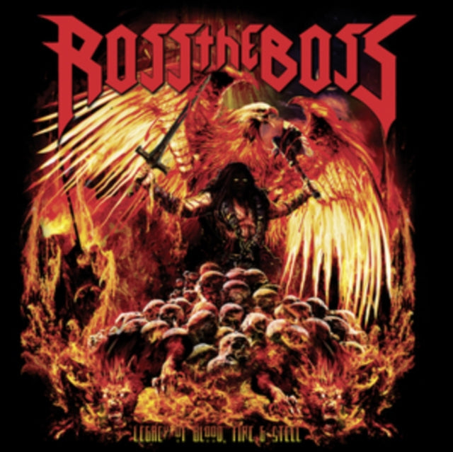 Legacy Of Blood, Fire & Steel (Red LP Vinyl)