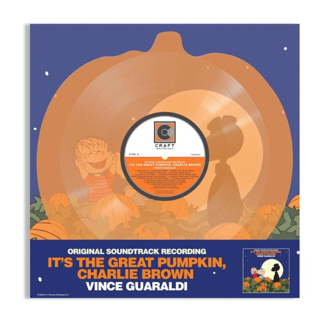 It's The Great Pumpkin, Charlie Brown (Translucent Orange Pumpkin Shaped 33 1/3RPM LP Vinyl)