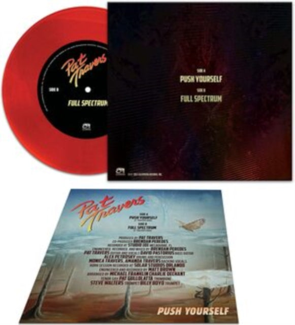Pat Travers - Push Yourself (Red Vinyl)
