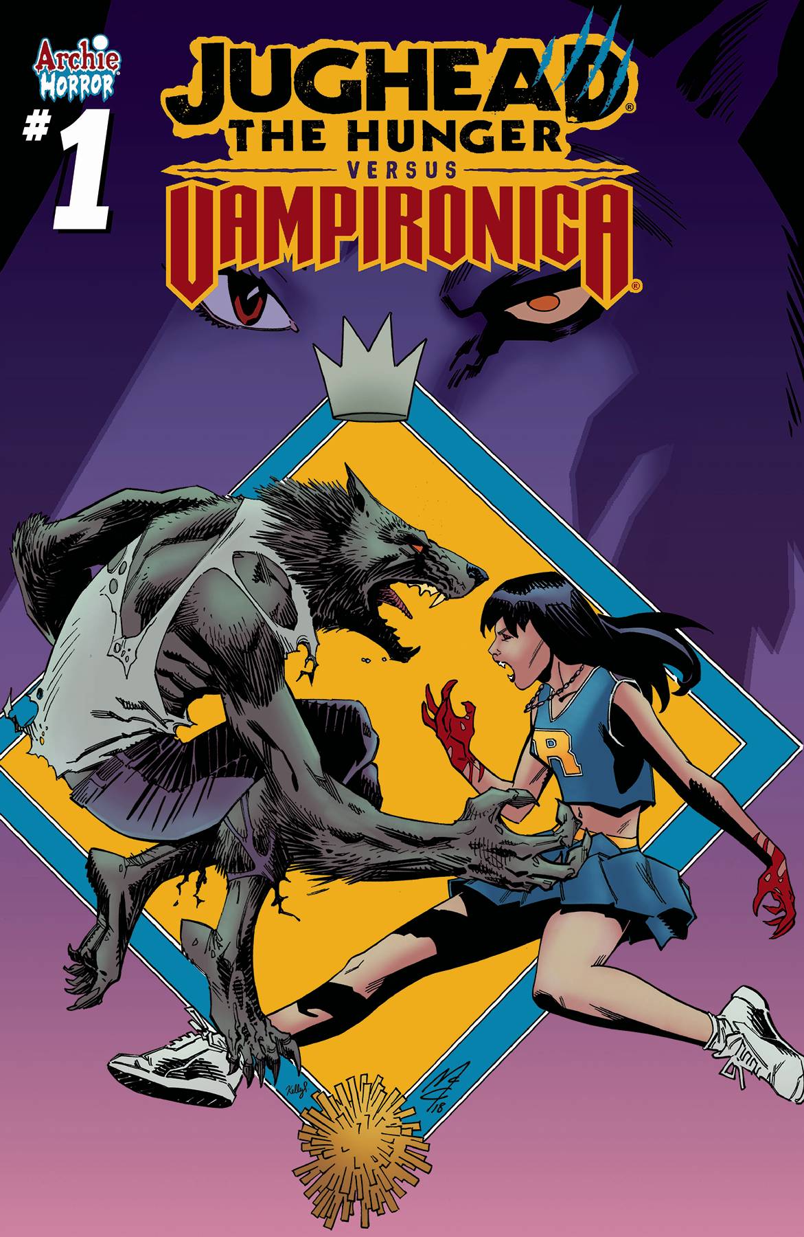 JUGHEAD HUNGER VS VAMPIRONICA #1 D John MCCREA Variant (MR) (04/24/2019) ARCHIE