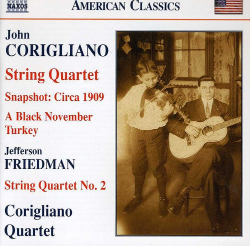Corigliano / Friedman / Corigliano Quartet - String Quartets - Music CD