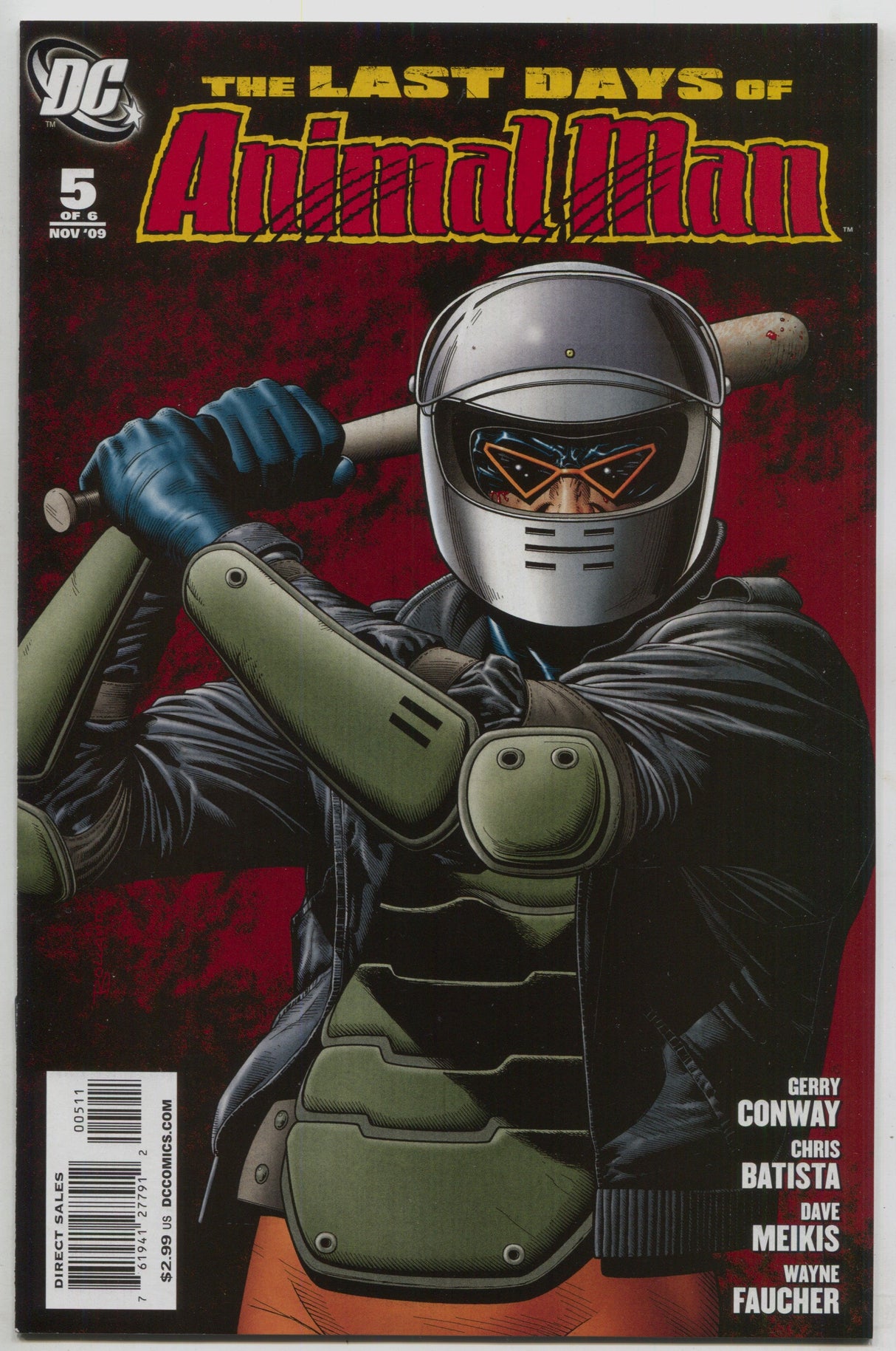 Last Days of Animal Man 5 DC 2009 NM Brian Bolland