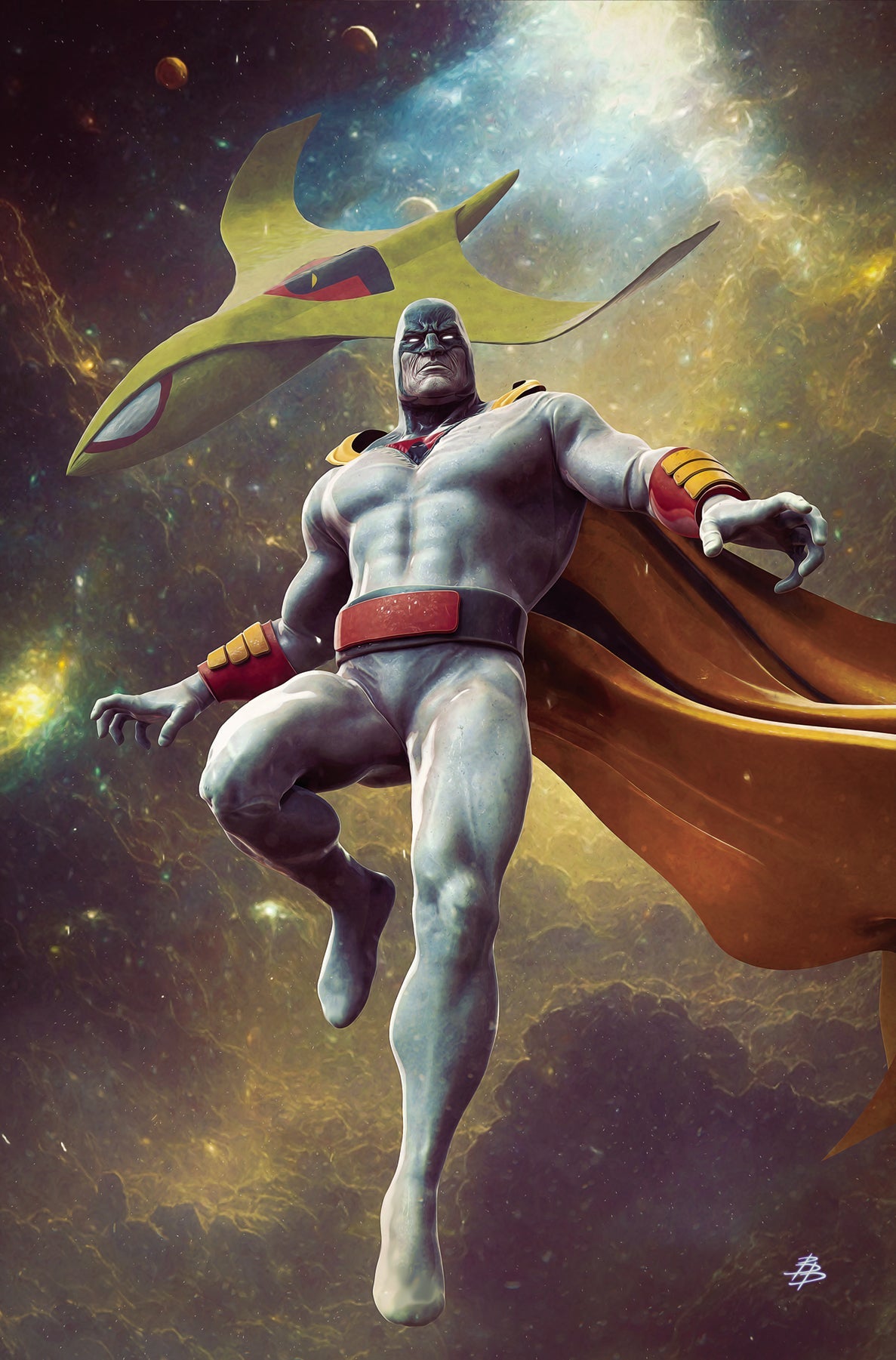 Space Ghost #1 M 1:15 Bjorn Barends Foil Virgin Variant (05/01/2024) Dynamite