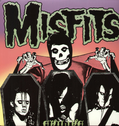 the album cover for Misfits - Evilive