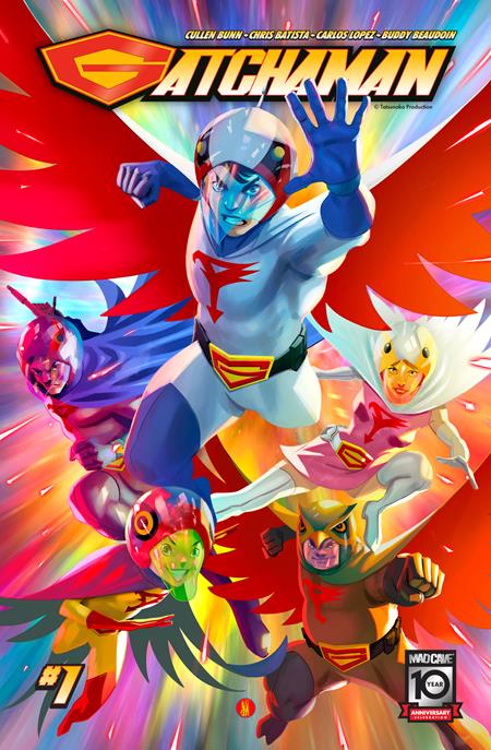 Gatchaman #1 A Inaki Miranda (06/26/2024) Mad Cave