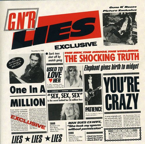 Guns N Roses - G N R Lies - Music CD