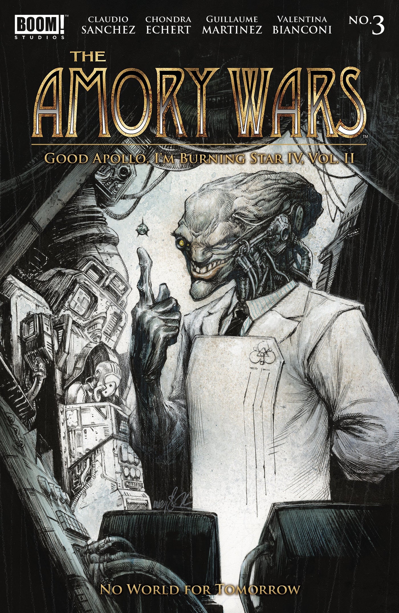 Amory Wars No World Tomorrow #3 (Of 12) B Wayshak Variant (07/10/2024) Boom