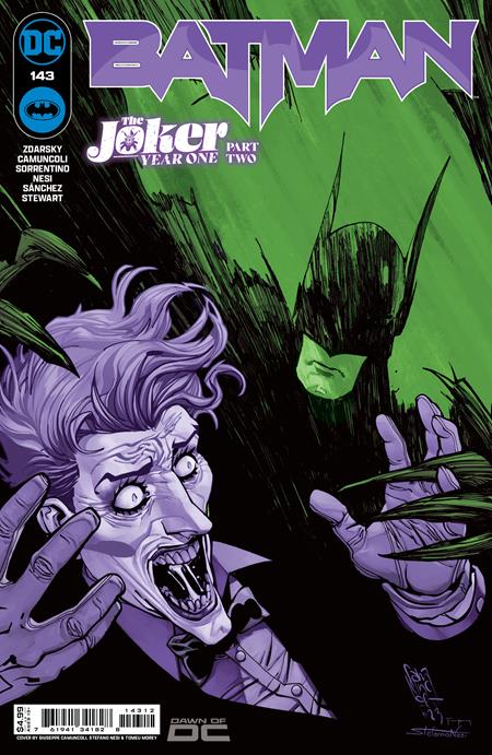 Batman #143 2nd Print Giuseppe Camuncoli Variant (03/26/2024) Dc