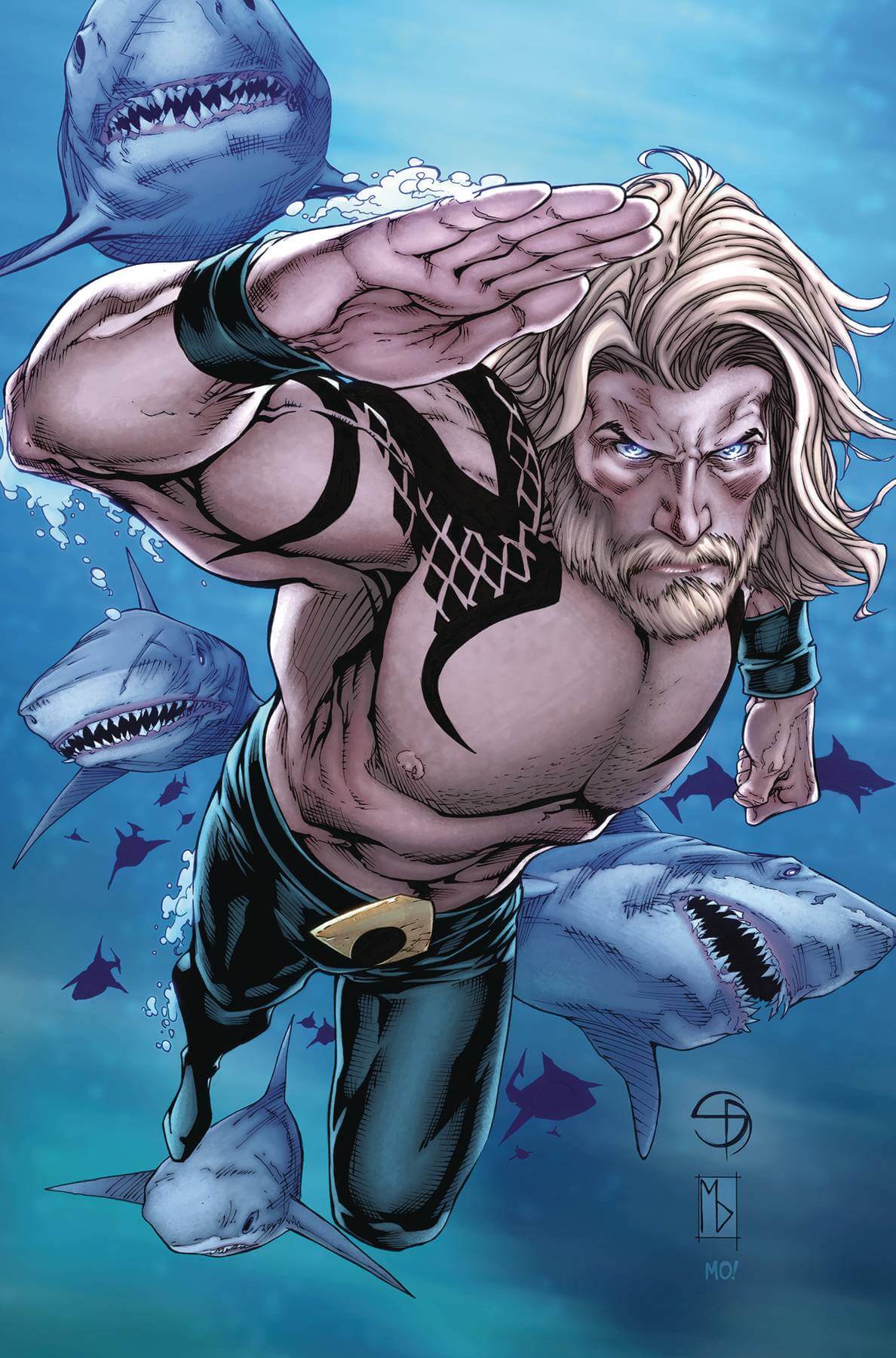 AQUAMAN #54 B Shane Davis CARD STOCK Variant YOTV (11/20/2019) DC