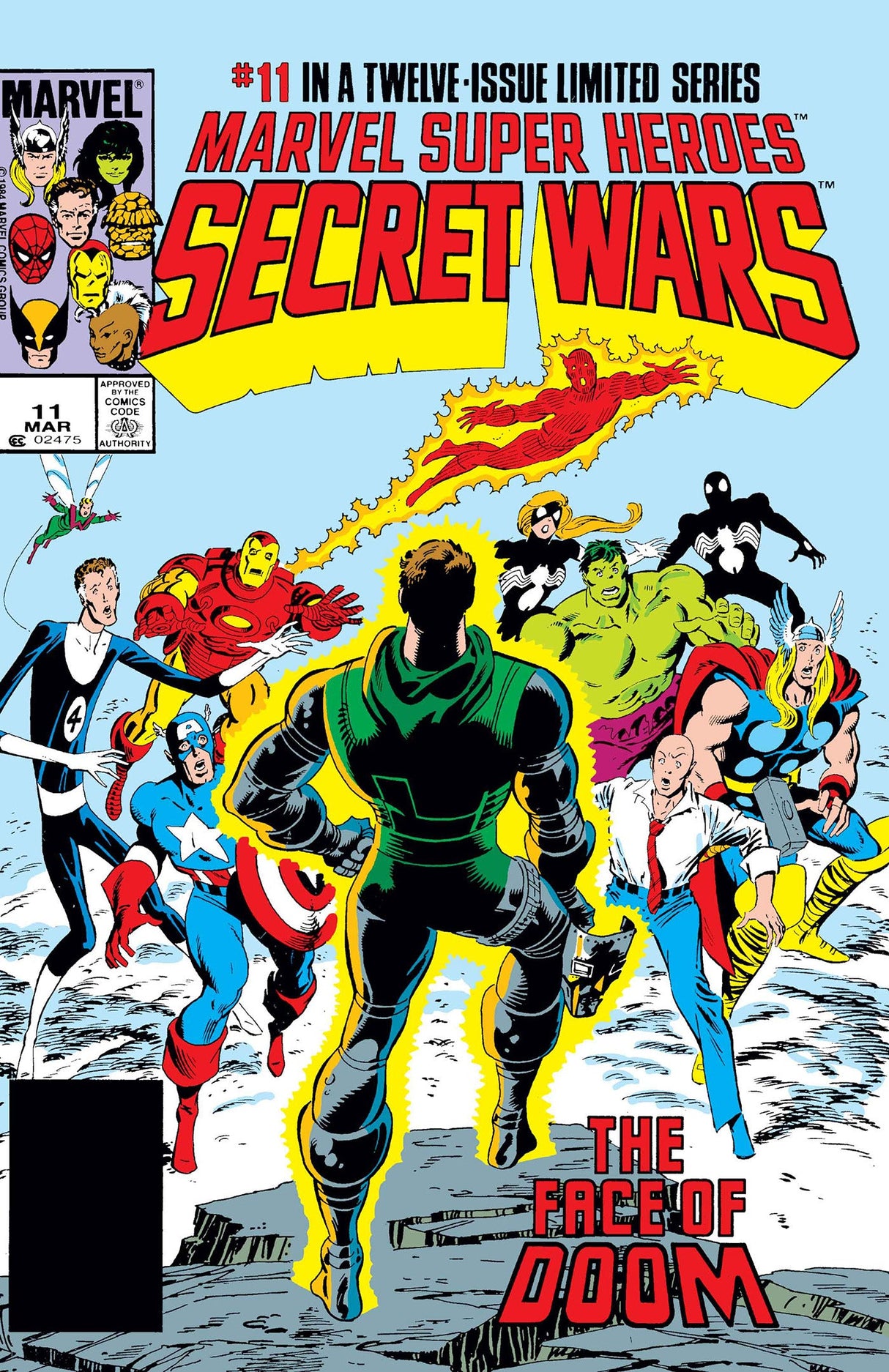 Marvel Super Heroes Secret Wars #11 B Facsimile Ed Foil Variant (Net) (11/06/2024) Marvel