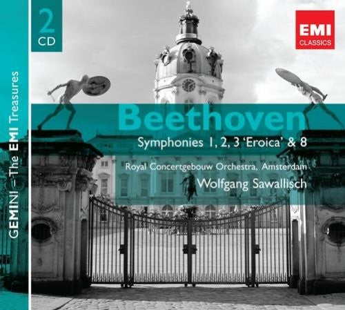 Beethoven / Sawallisch - Symphonies 1-3 & 8 - Music CD
