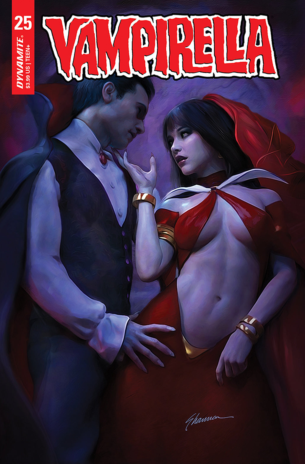 Vampirella #25 B Shannon Maer Variant (11/10/2021) Dynamite