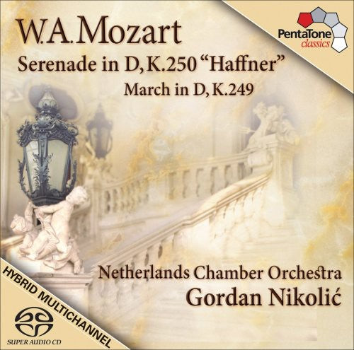 Mozart / Nco / Nikolic - Serenade In D Kv 250 Haffner March In D Kv 249 - Super Audio CD