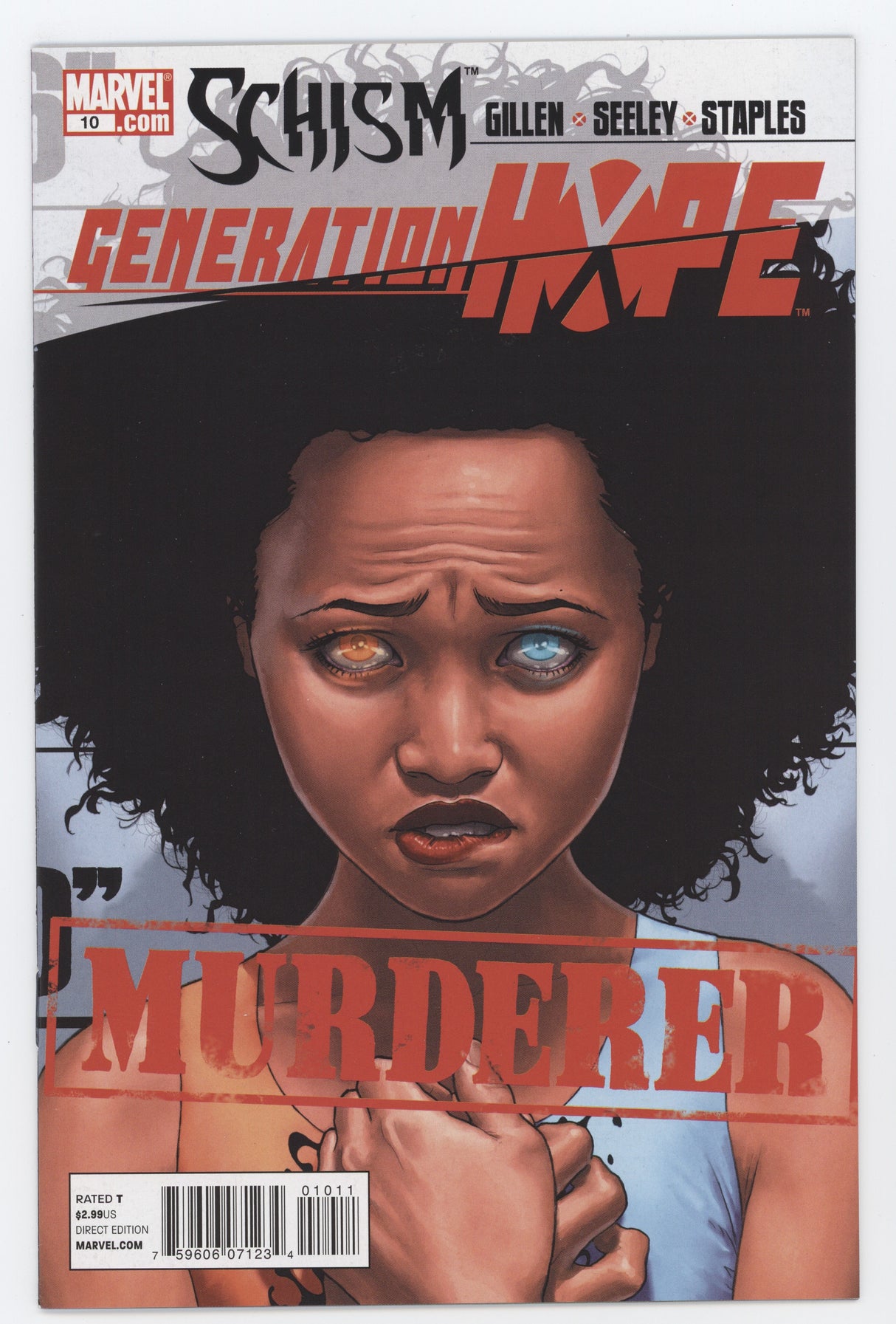 Generation Hope #10 A Marvel 2011 RODIN ESQUETO KIERON GILLEN X-Men