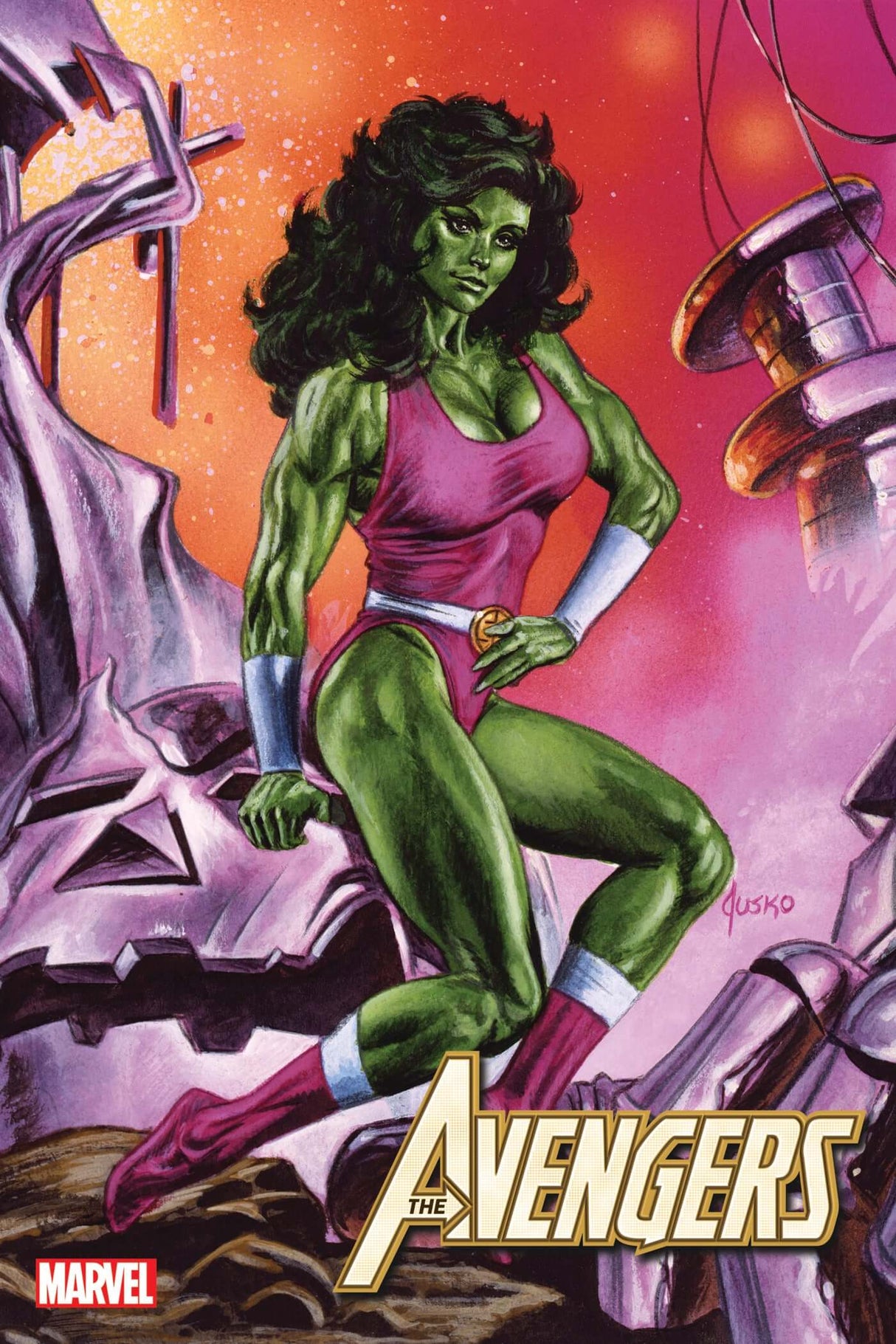 Avengers #49 D Joe Jusko Marvel Masterpieces Variant (10/13/2021) Marvel