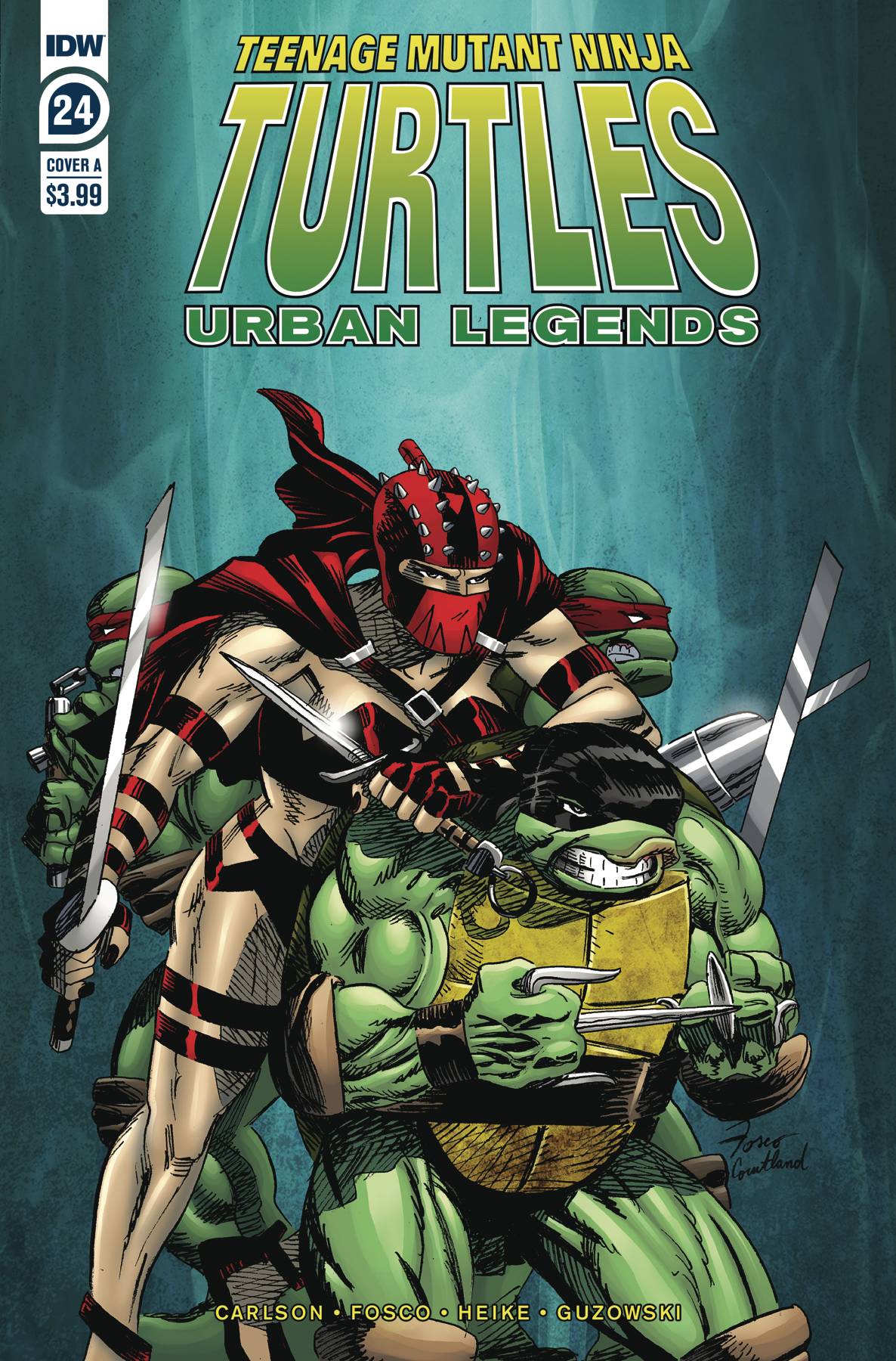 TMNT Urban Legends #24 A Frank Fosco Teenage Mutant Ninja Turtles (07/01/2020) IDW