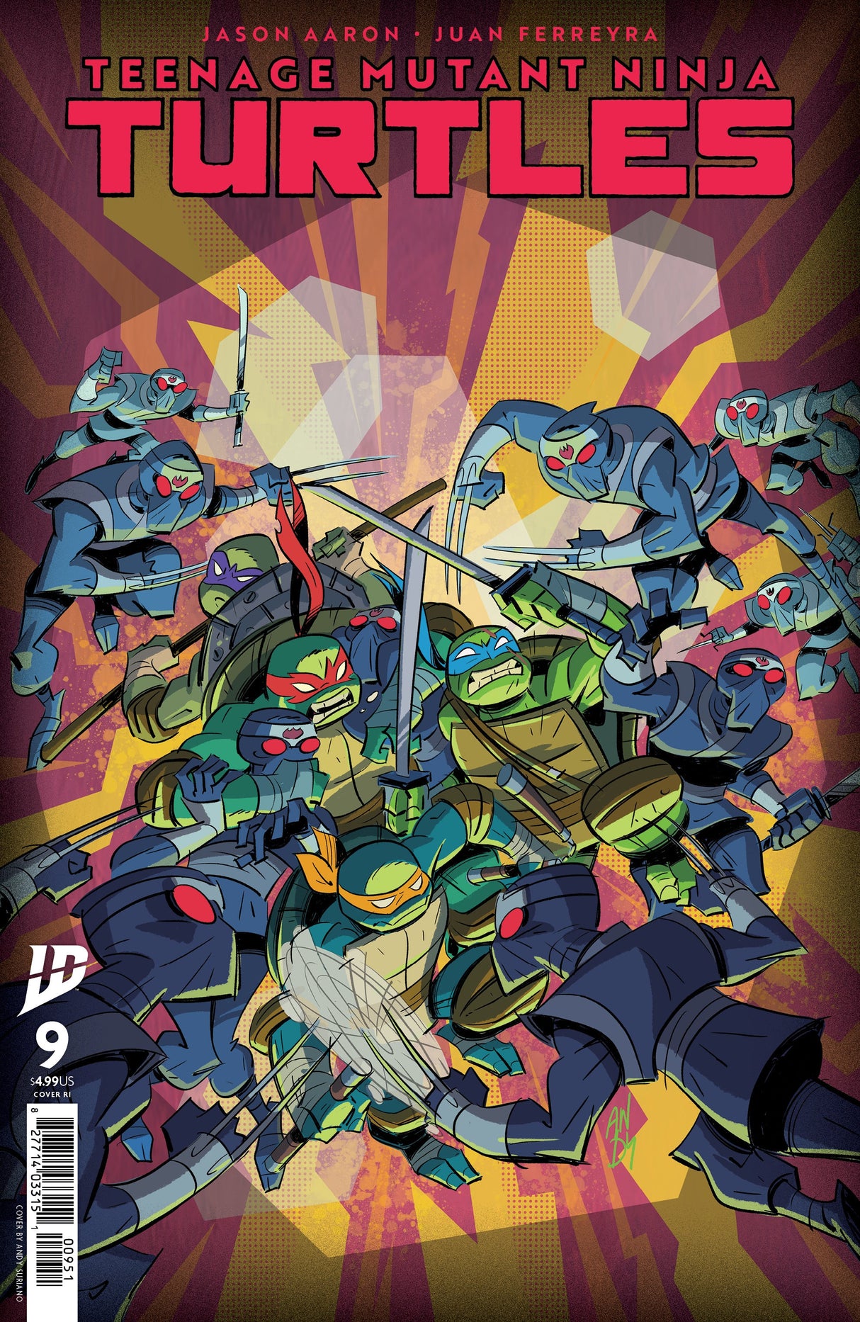 Teenage Mutant Ninja Turtles #9 G 1:25 Andy Suriano (06/04/2025) Idw