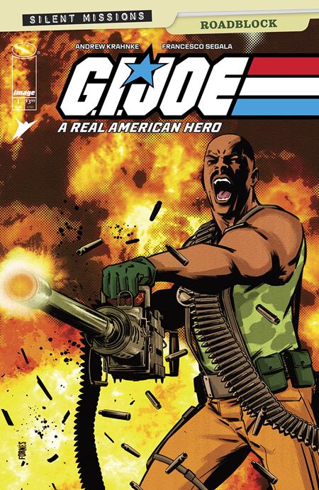 Gi Joe A Real American Hero Roadblock #1 (One Shot) B Jorge Fornes Variant (04/23/2025) Image