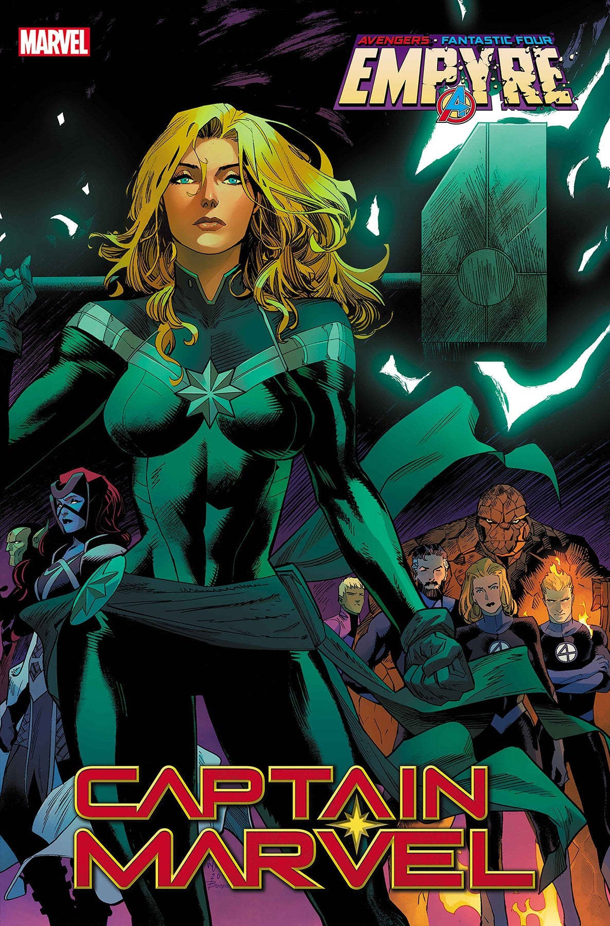 Captain Marvel #18 B Dan Mora Empyre Variant Emp (07/29/2020) Marvel