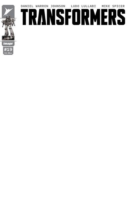 Transformers #19 G Blank Sketch Variant (04/09/2025) Image