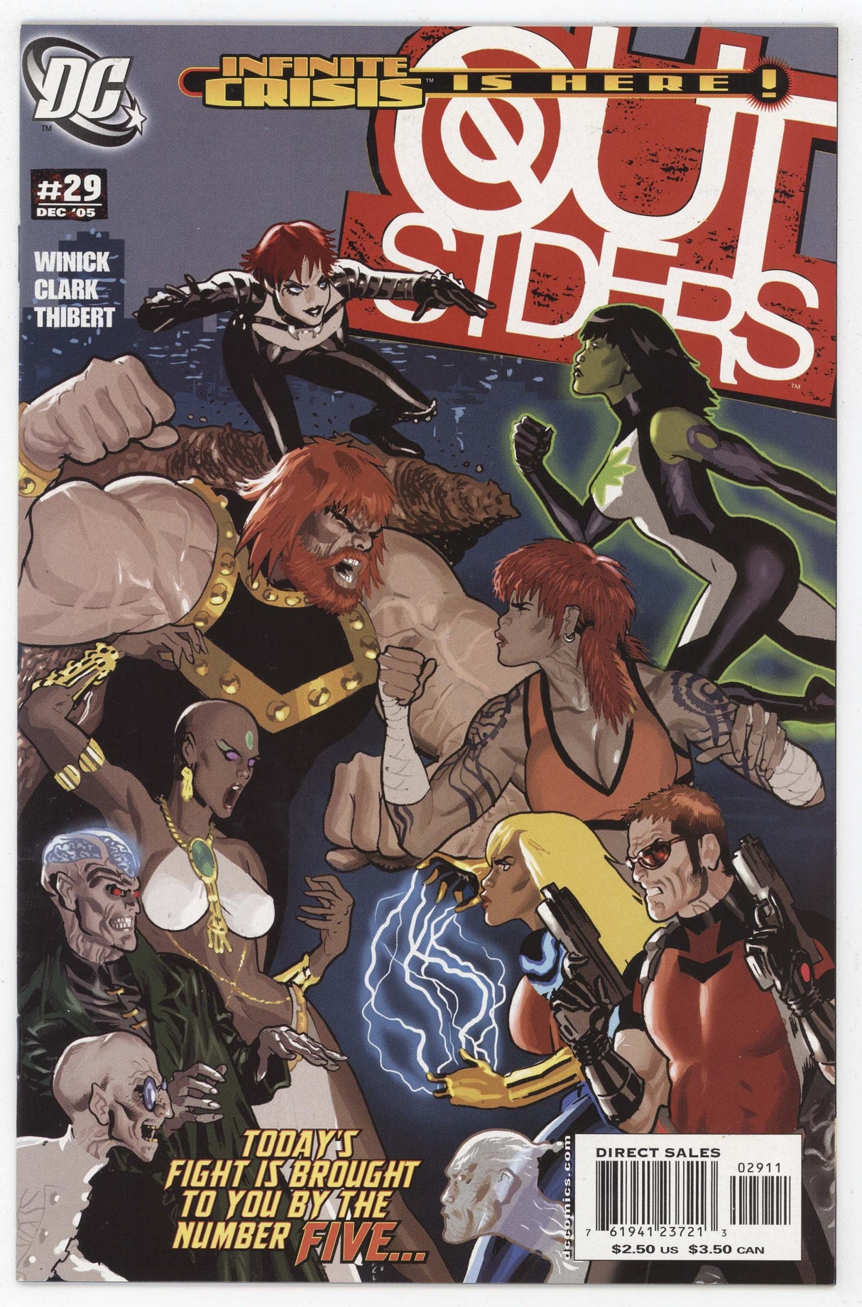 Outsiders 29 DC 2005 VF NM Daniel Acuña Vengeance