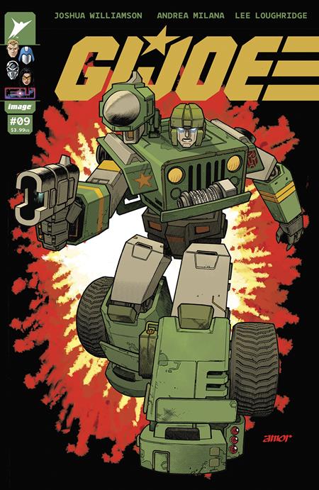Gi Joe #9 D 1:25 John Amor Variant (07/16/2025) Image