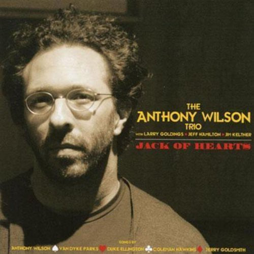 the album cover for Anthony Wilson - Jack of Hearts