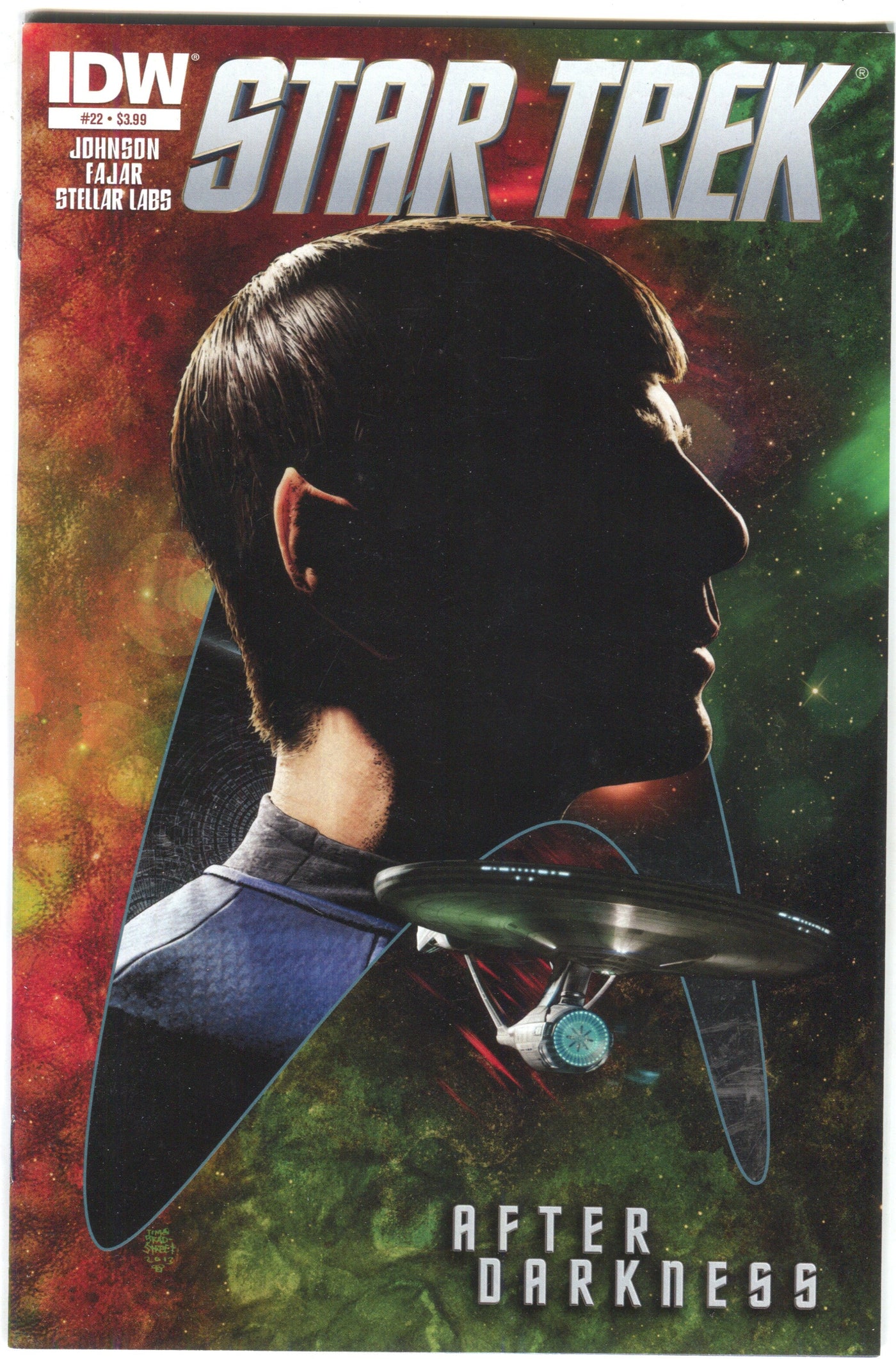 Star Trek 22 A IDW 2013 NM Tim Bradstreet