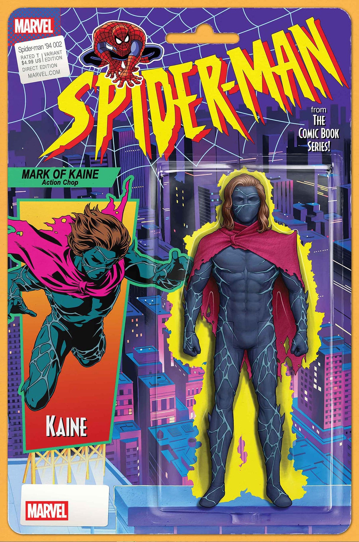 Spider-Man '94 #2 B John Tyler Christopher Action Figure Variant (10/08/2025) Marvel