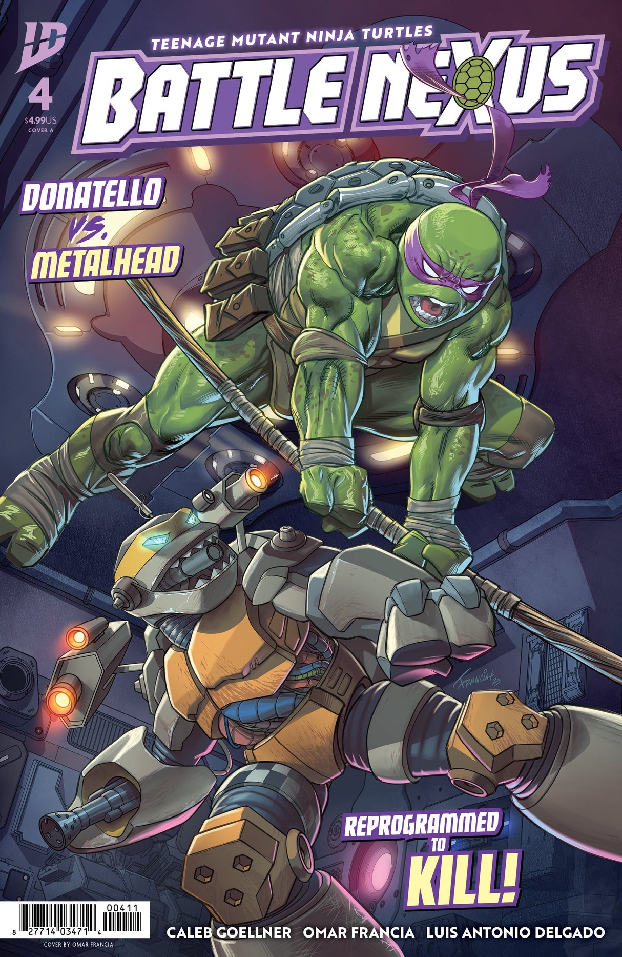 Teenage Mutant Ninja Turtles Battle Nexus #4 A Francia (02/04/2026) Idw
