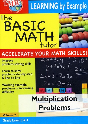 Basic Math Tutor Multiplication Problems - Basic Math Tutor Multiplication Problems - DVD