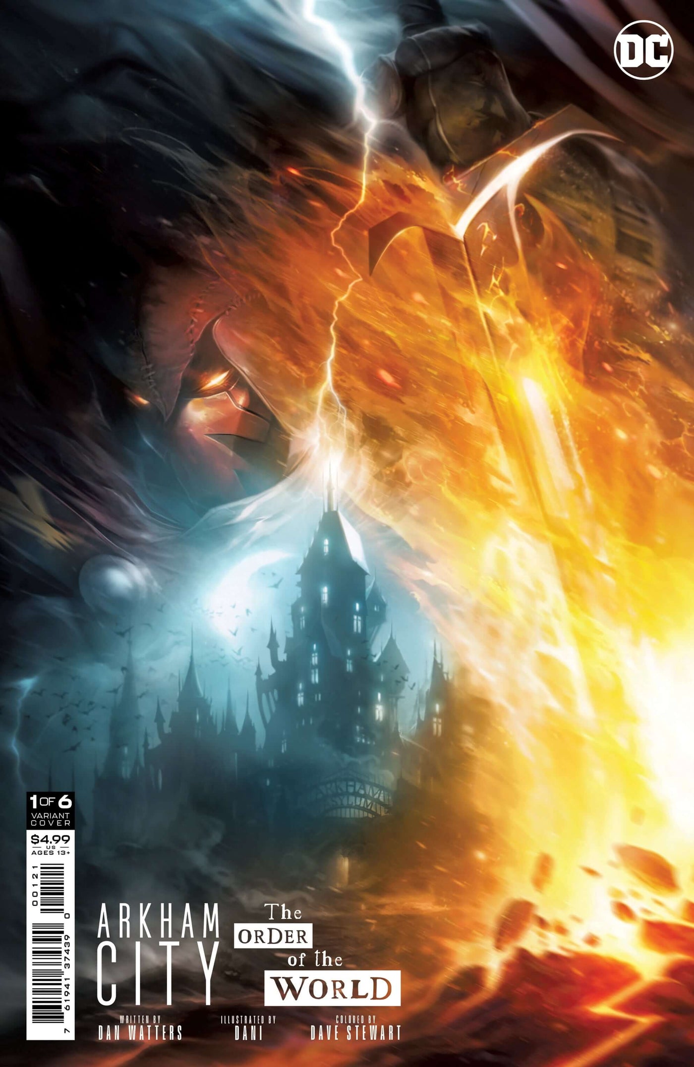 Arkham City The Order Of The World #1 (Of 6) B Francesco Mattina Card Stock Variant (10/05/2021) Dc